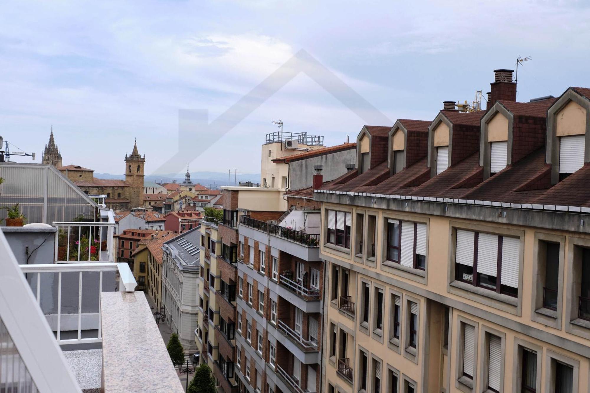 オビエドAtico Quintana I - Con Terraza, Vistas A La Ciudad, En El Centro, Con Wifi Y Garajeアパートメント エクステリア 写真